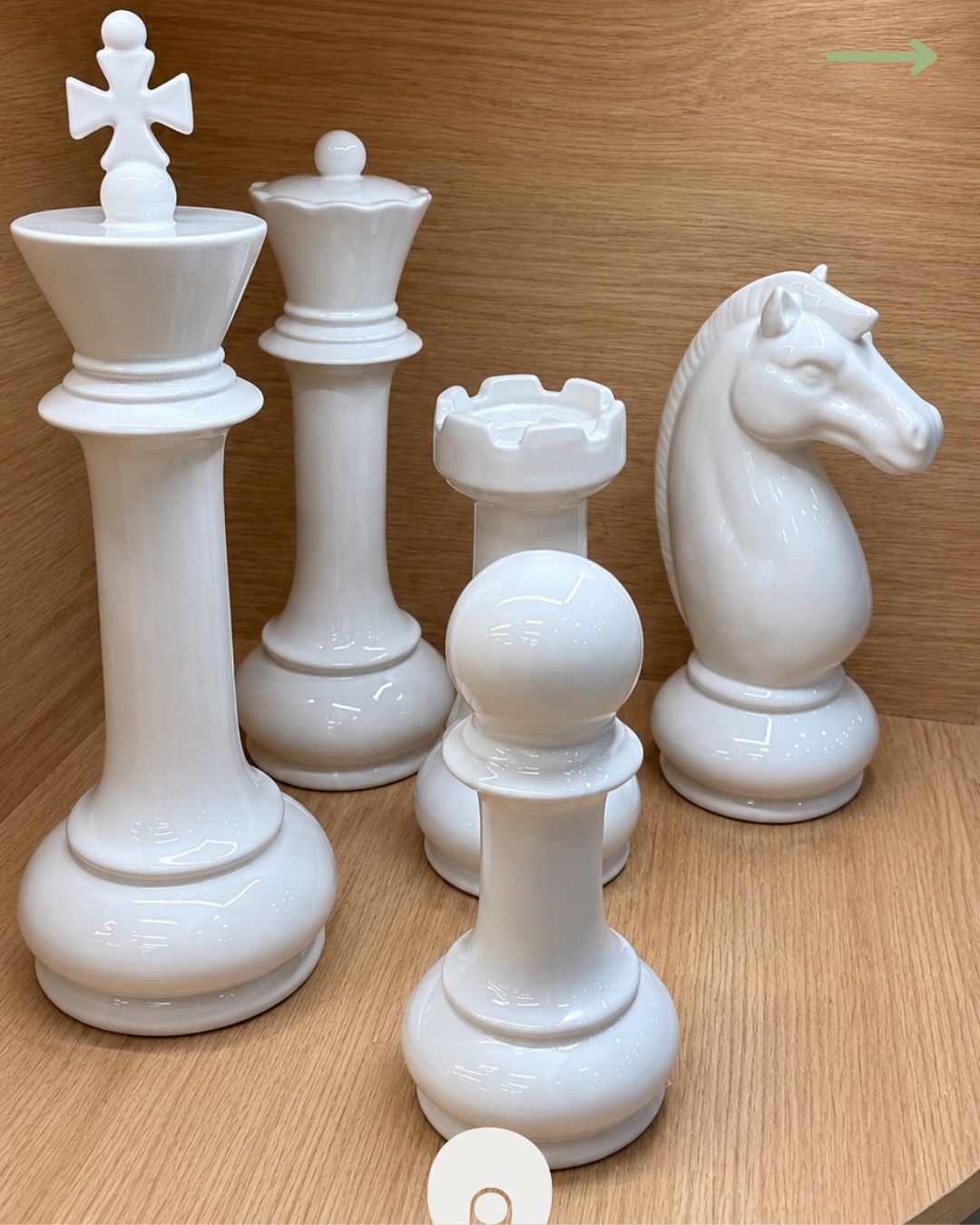 Piezas de cerámica decorativas